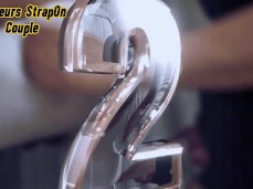 Amateurs StrapOn Couple gif