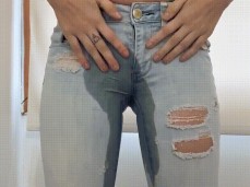 wetting her jeans for pleasure gif
