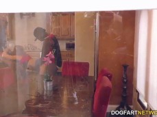 Krissy Lynn mfm interracial for her cuck voyeur gif