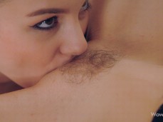 So Hot- Beautiful Sexy Girl Eating Soft Delicious Pussy gif