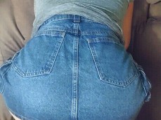 MINI SKIRT DOGGY POV gif