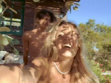 HOT BLONDE FUCKING IN THE MORNING gif