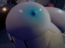 synth jiggling boobs gif