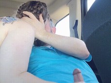 milf kissing handjob gif