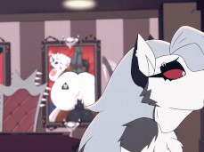 Loona sucks dick gif