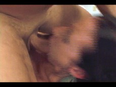 Skinny girl gets rough oral gif