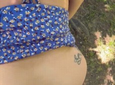 short dick by a tree gif