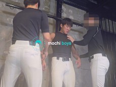 野球ユニいじめ gif