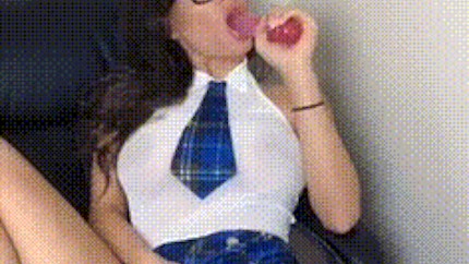 lana flashes her teacher in detention