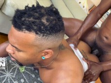 Buff, bald, bearded, XXL hung muscle hunk CUTLER X fucks JACEN ZHU 0248 7 gif