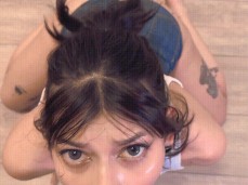 submissive with no hands gif