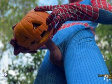 The guy in the Spider-Man costume gif
