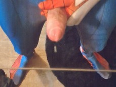 Spider-Man ejaculates with sweet cum gif