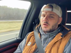 Sexy, handsome, str8 guy shoots a HUGE load while driving 0041-1 3 gif