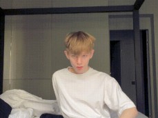 Молодой твынк соблазнительно играется/Handsome and young twink seducti gif