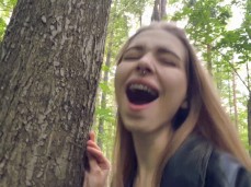 fucked in forest gif