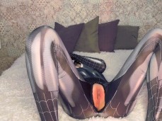 Spidergirl fingering gif