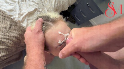 cum on face