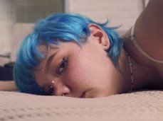 blue short haired teen getting pounded gif