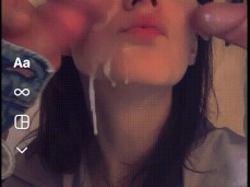 Double cumshot gif