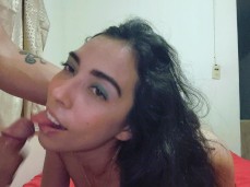 Cum on Mia Stark gif