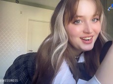 超絶可愛い娘がオナニー gif
