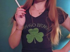 smoking bottomless gif
