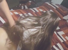 Removing dress to give ass gif