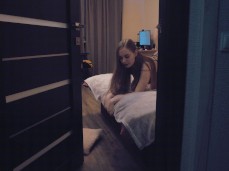 gf watching gif