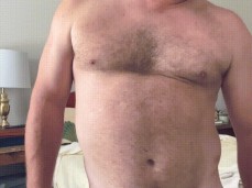 He called out that he was getting dressed but that I was welcome to come in gif