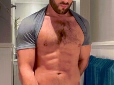 Marc's cumshot hit the ground gif
