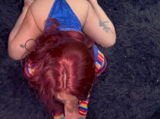 Nada más rico que Meg Vicious en cuatro chupándote la pija gif