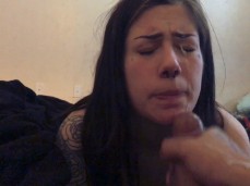 Kitty k gets facial gif