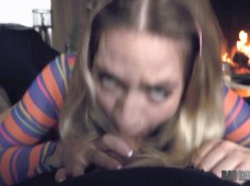 swallowing cock gif