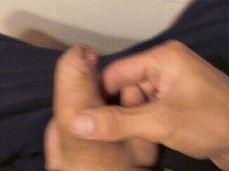 POV paja con polla blanda gif