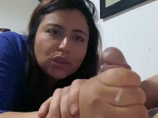 Mamicolombiana - handjob #1 gif