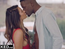 Eva Lovia Kissing blacked gif