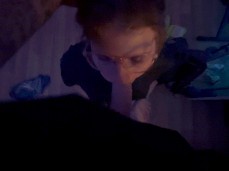 Nerdy shy girl first time facefucked on camera gif