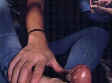 footjob in car gif