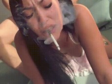 Smoking Doggystyle gif