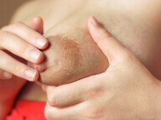 Nipple tugging gif