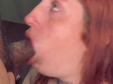 Throatfuck redhead gif