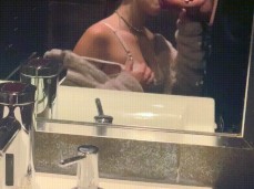 Blowjob in public restroom gif