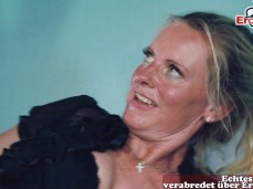 Blonde MILF fucked gif