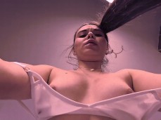 riding and teasing her nipples out of bra gif