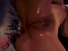 Knotted and bred anal gif