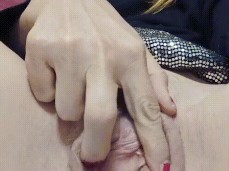 blonde lady gif