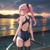 Swimsuit SAMURAI