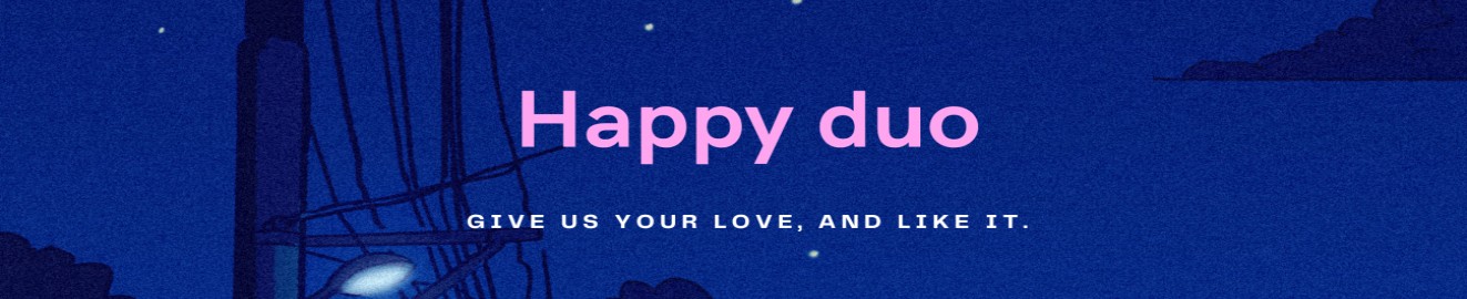 Happy duo
