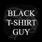 BLACK TSHIRT GUY